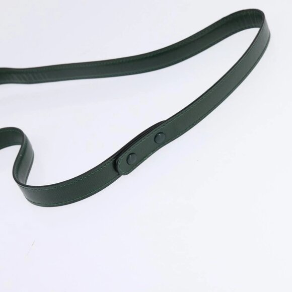 Christian Dior Shoulder Bag Leather Green Gold Auth BA6365 - Picture 8 of 16